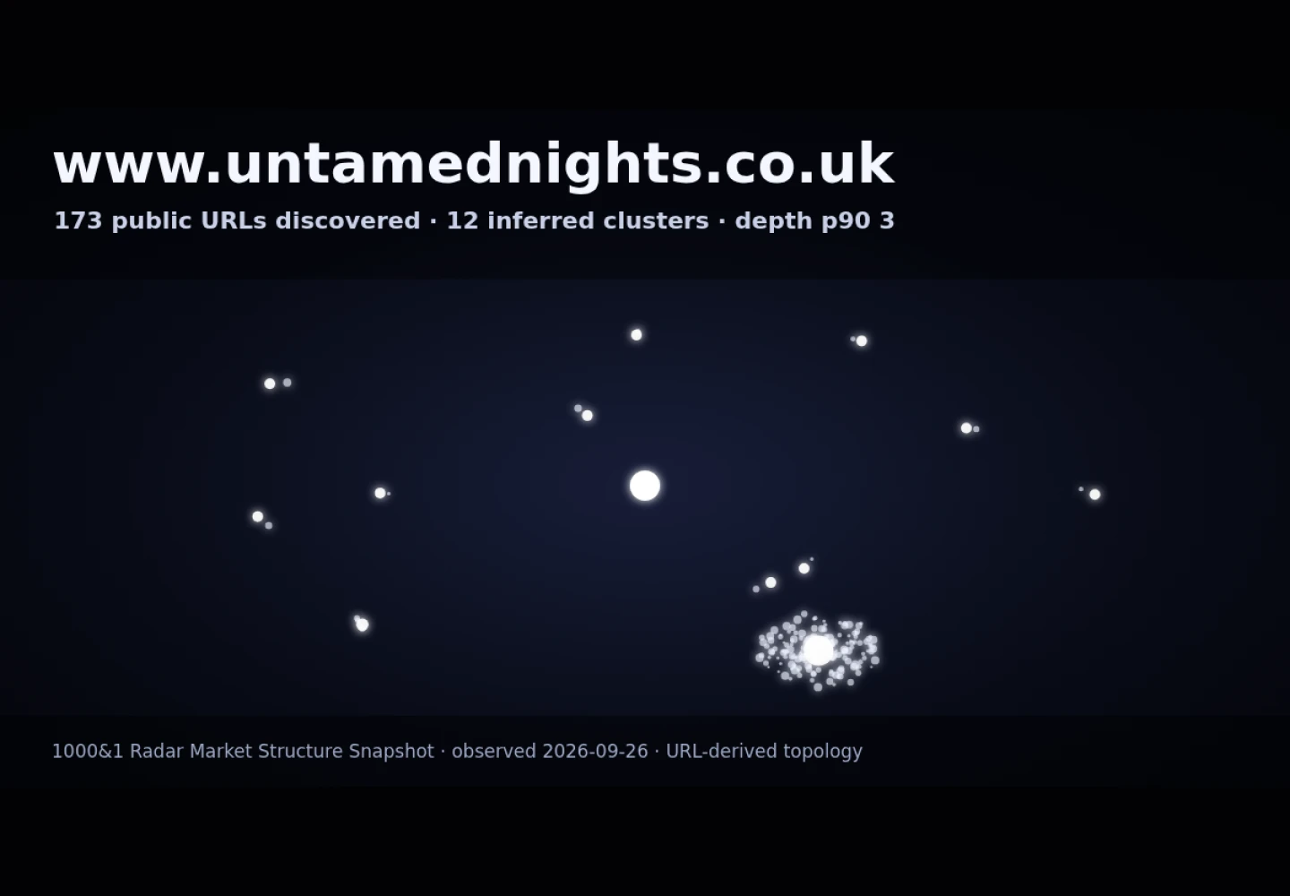 Untamed Nights &middot; RADAR_GRAPH