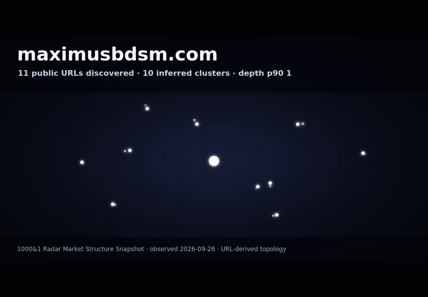 MAXIMUS &middot; RADAR_GRAPH