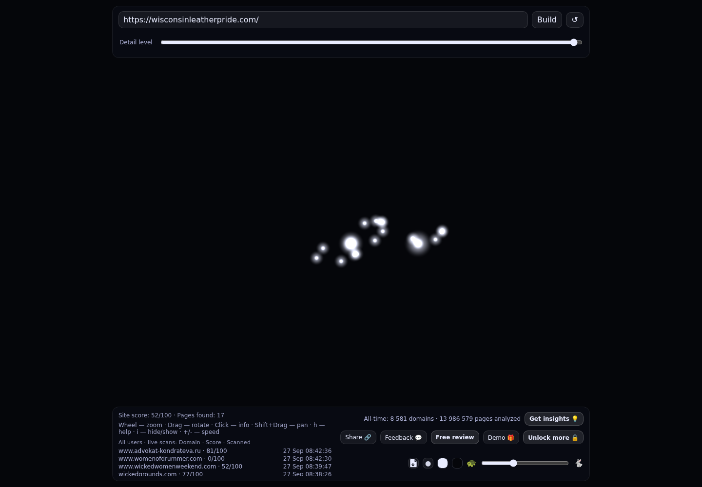 WLP Weekend 2026 &middot; RADAR_GRAPH