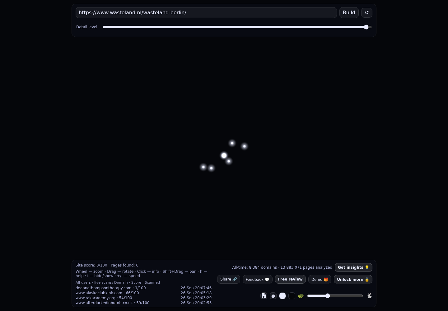 Wasteland Berlin &middot; RADAR_GRAPH