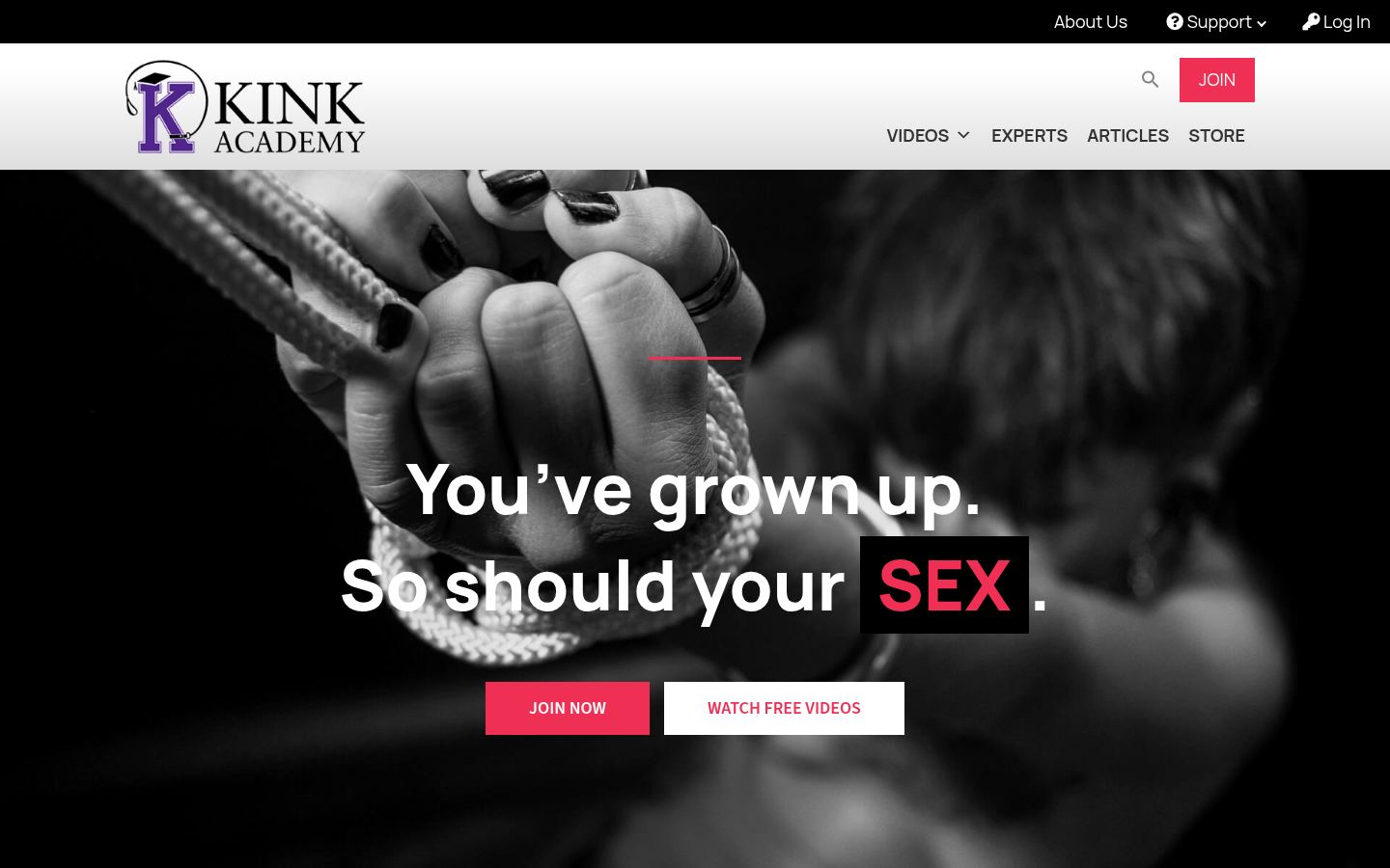 Kink Academy &middot; HOMEPAGE_SCREENSHOT