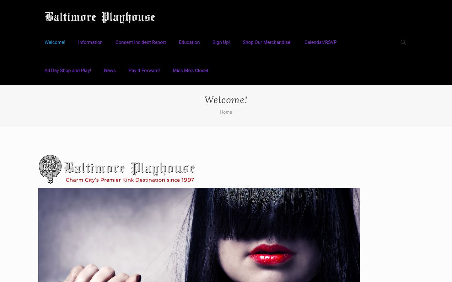 Baltimore Playhouse &middot; HOMEPAGE_SCREENSHOT