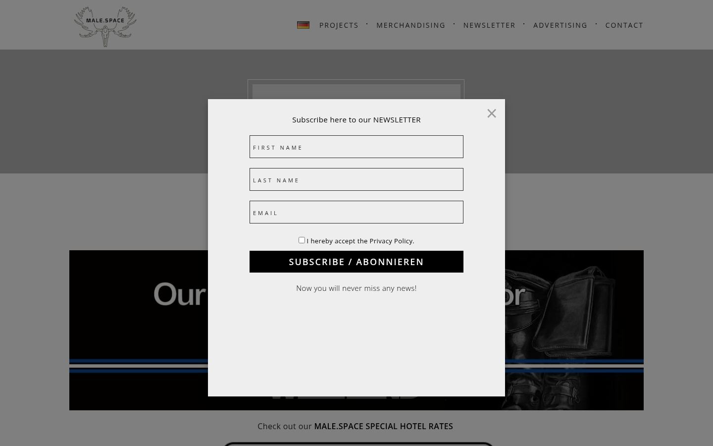 #BLACKWEEKENDBerlin &middot; HOMEPAGE_SCREENSHOT