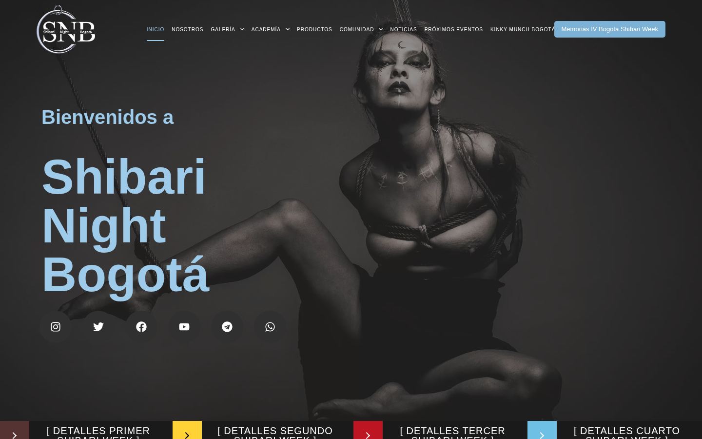 Shibari Night Bogot&aacute; &middot; HOMEPAGE_SCREENSHOT