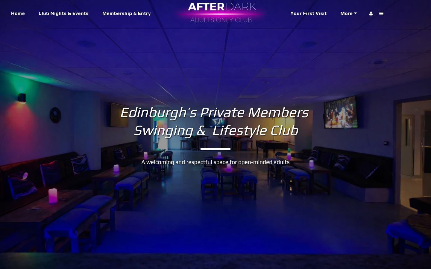 Afterdark Edinburgh &middot; HOMEPAGE_SCREENSHOT