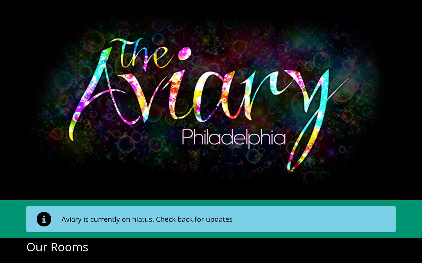 The Aviary · HOMEPAGE_SCREENSHOT