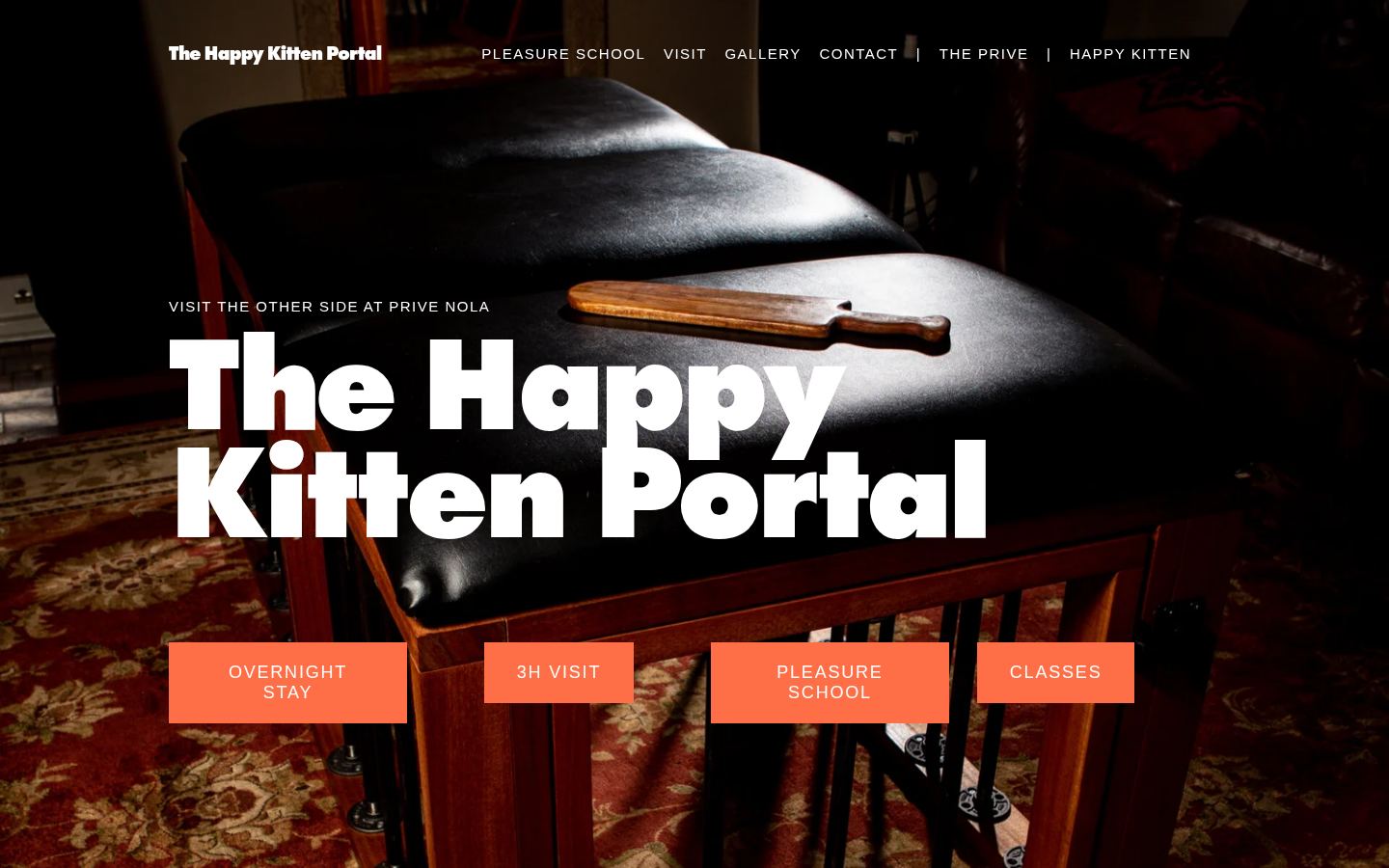 The Happy Kitten Portal &middot; HOMEPAGE_SCREENSHOT