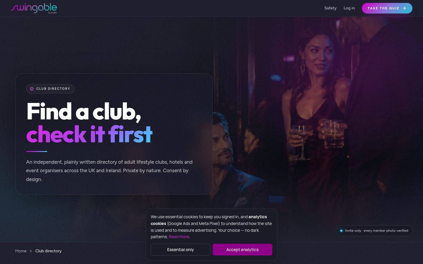 Swingable &middot; HOMEPAGE_SCREENSHOT