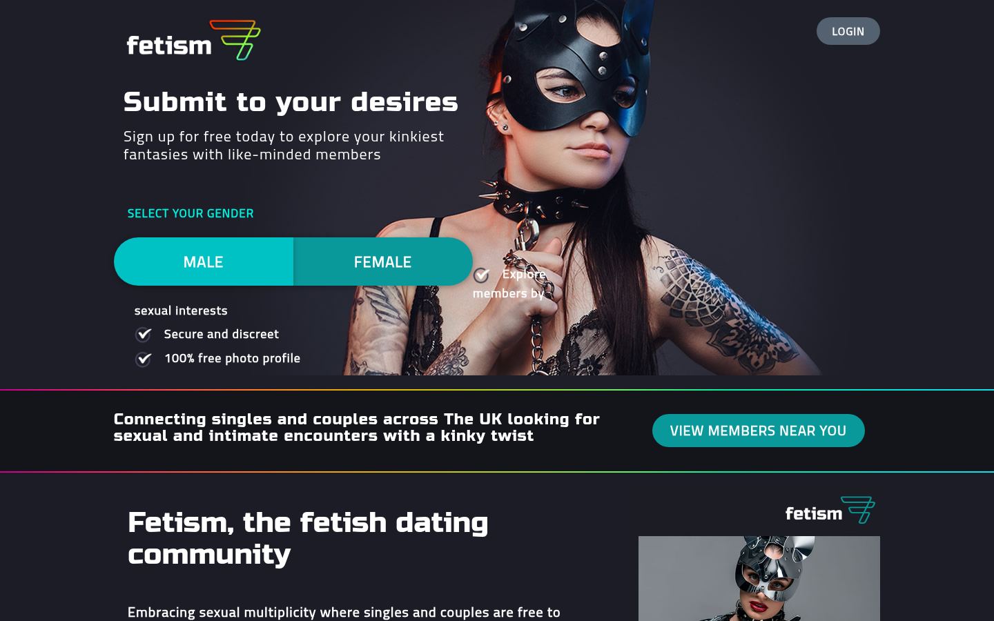 Fetism · HOMEPAGE_SCREENSHOT