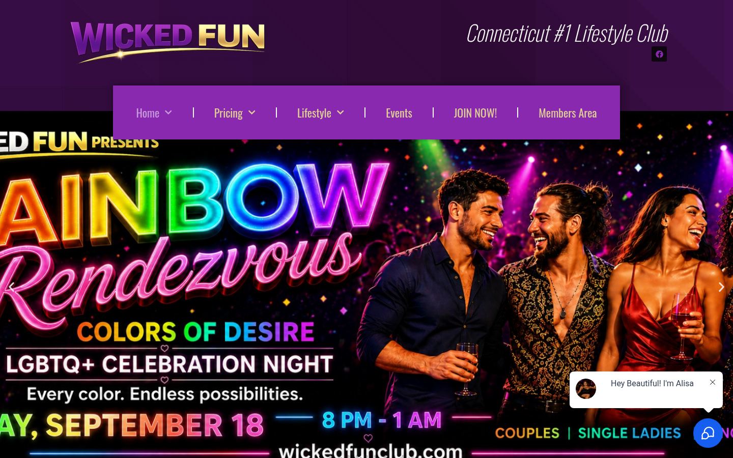 Wicked Fun Club &middot; HOMEPAGE_SCREENSHOT