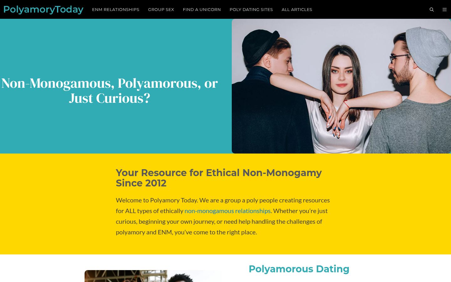 Polyamory Today &middot; HOMEPAGE_SCREENSHOT