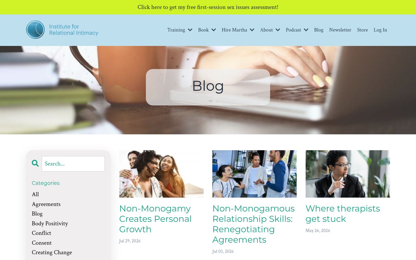 Institute for Relational Intimacy &middot; HOMEPAGE_SCREENSHOT