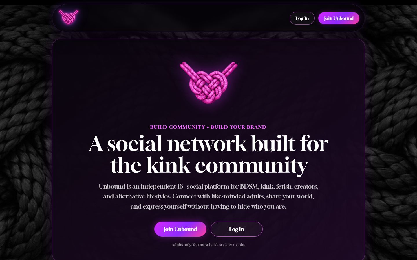 Unbound · HOMEPAGE_SCREENSHOT