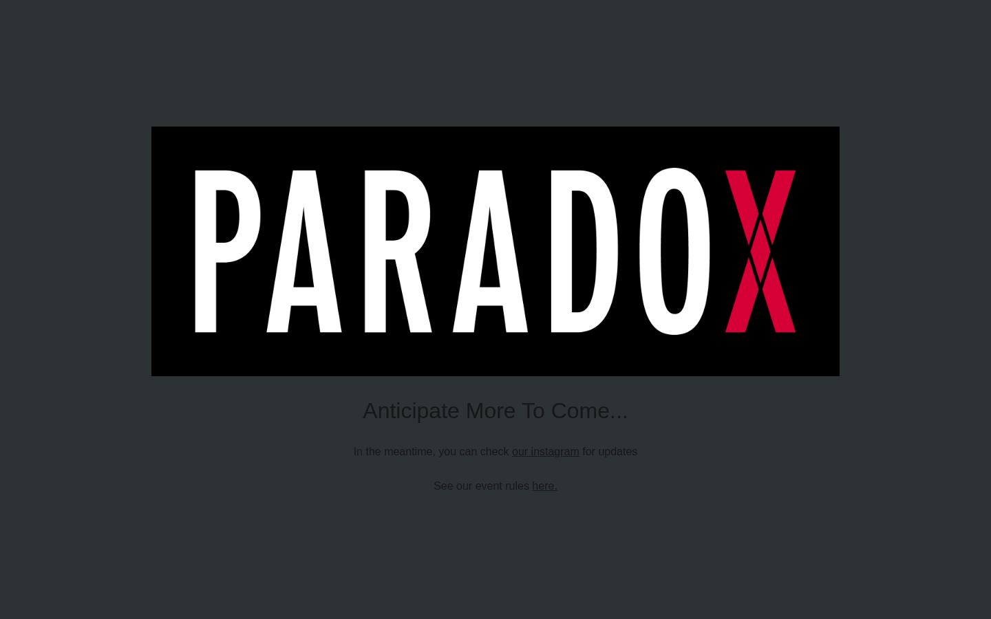 Paradox SF &middot; HOMEPAGE_SCREENSHOT