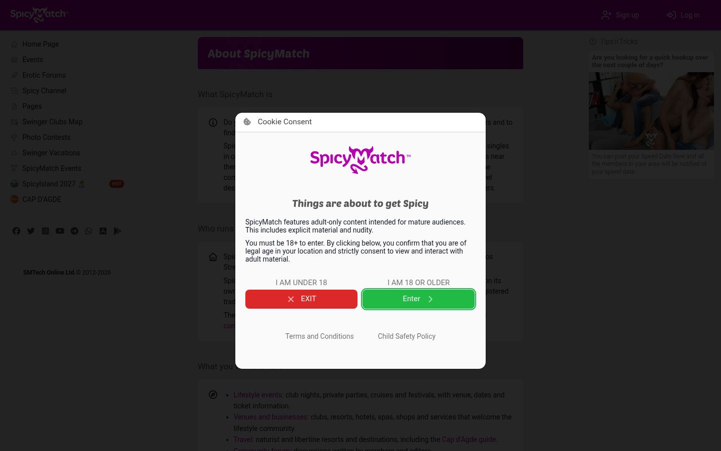 SpicyMatch · HOMEPAGE_SCREENSHOT
