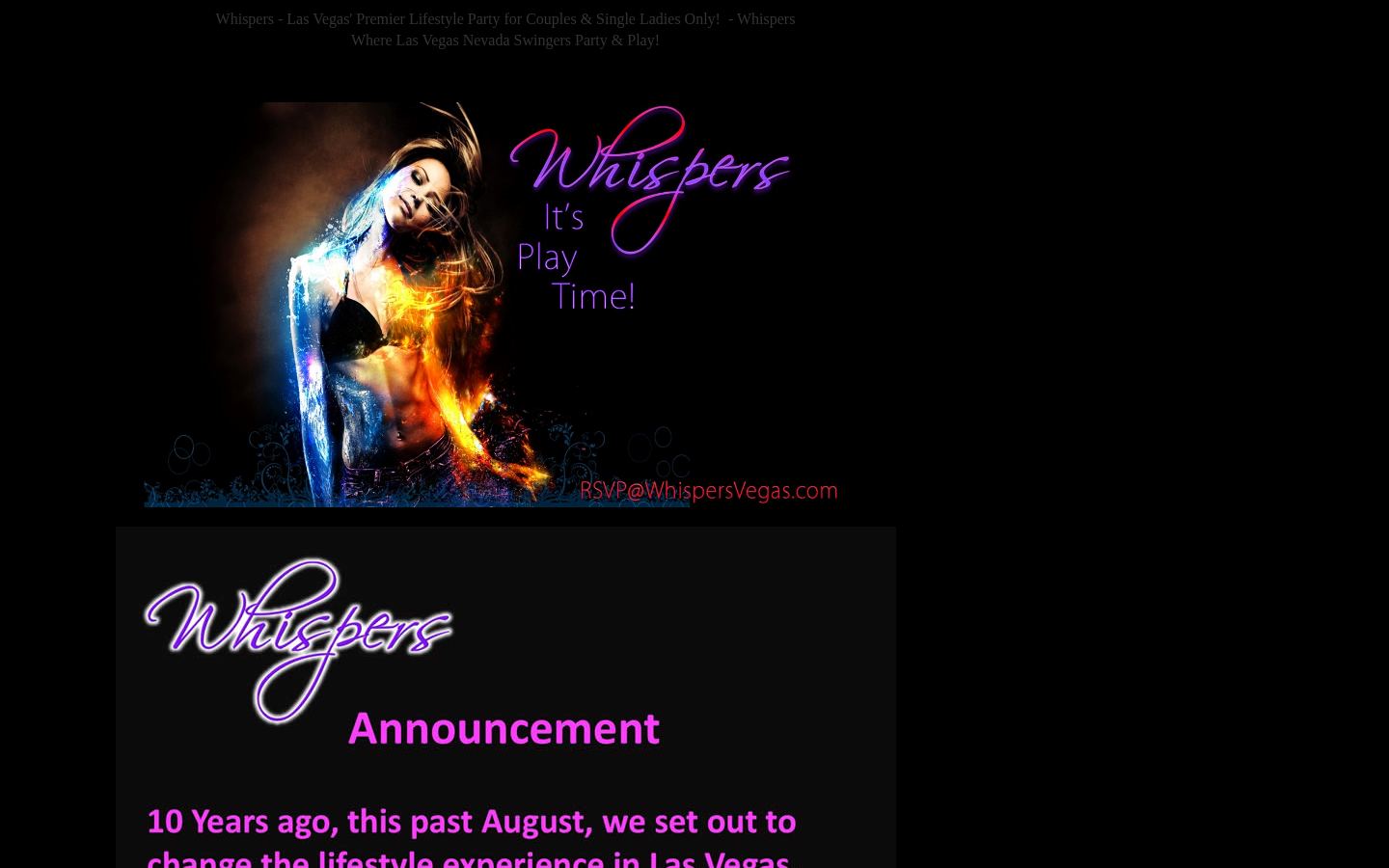 Whispers &middot; HOMEPAGE_SCREENSHOT
