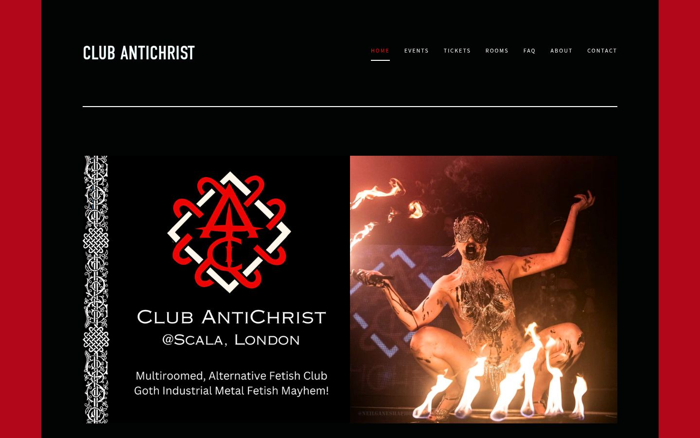 Club AntiChrist &middot; HOMEPAGE_SCREENSHOT