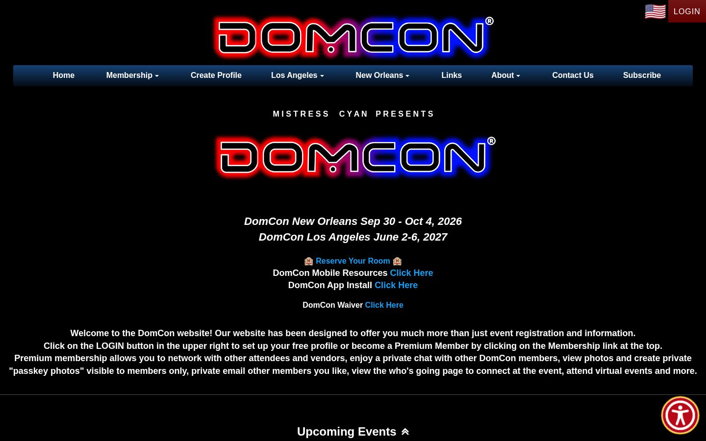 DomCon · HOMEPAGE_SCREENSHOT