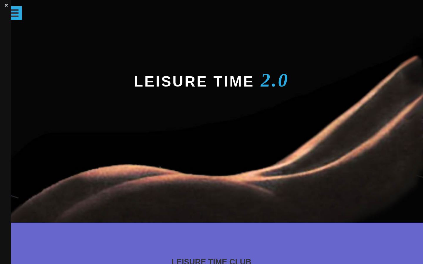 Leisure Time Club &middot; HOMEPAGE_SCREENSHOT