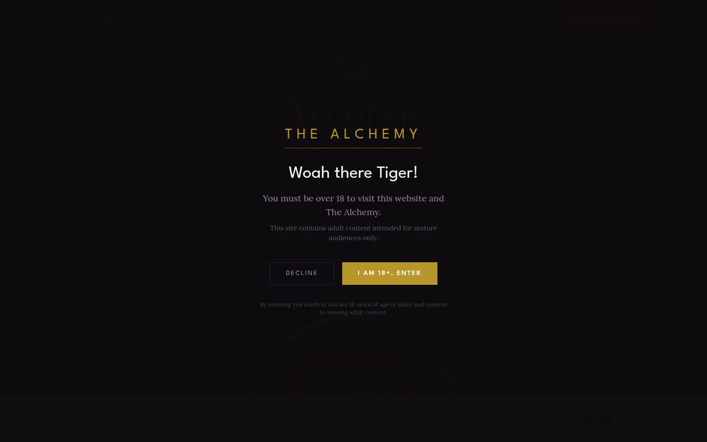 The Alchemy &middot; HOMEPAGE_SCREENSHOT