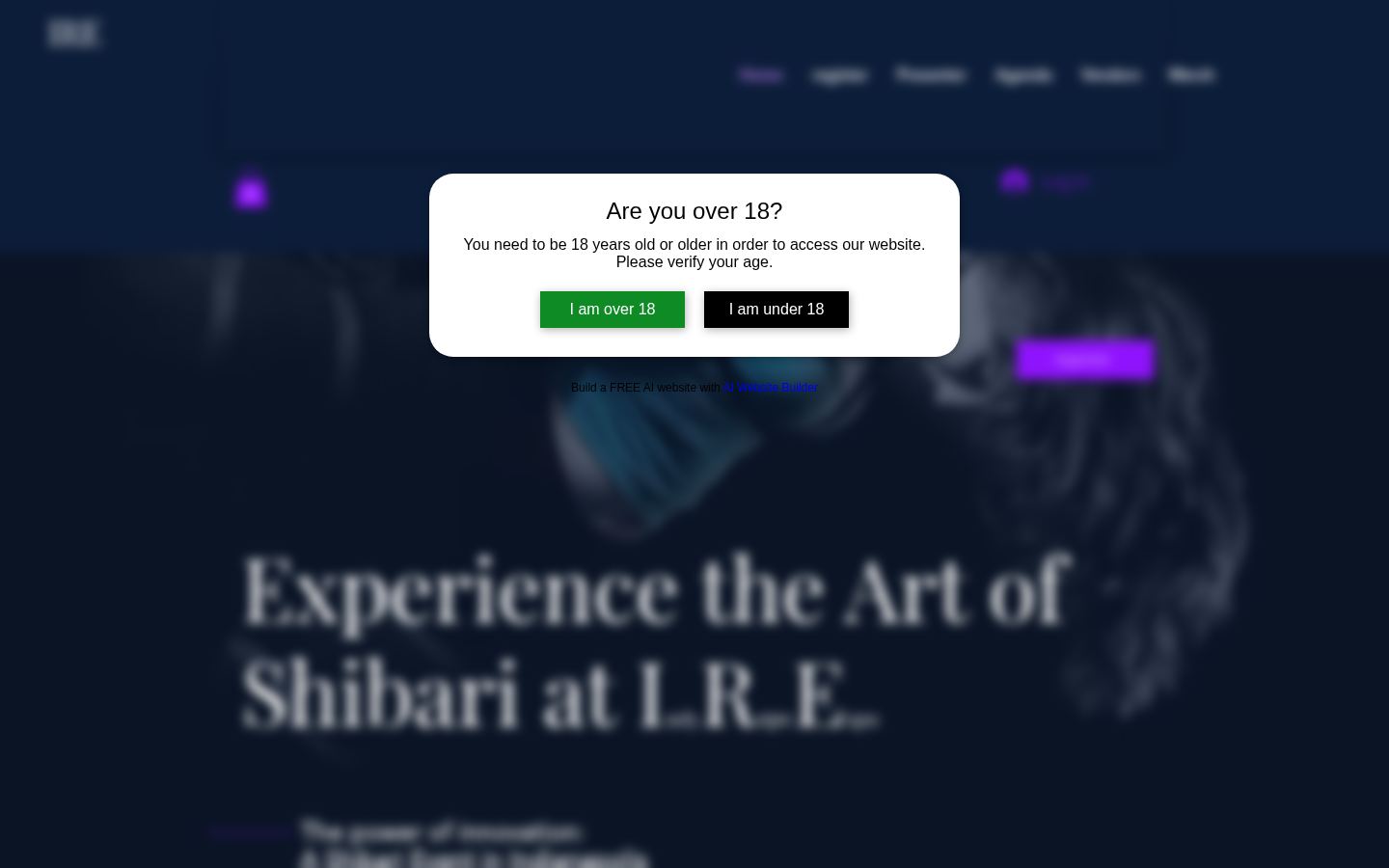 Indy Rope Expo &middot; HOMEPAGE_SCREENSHOT