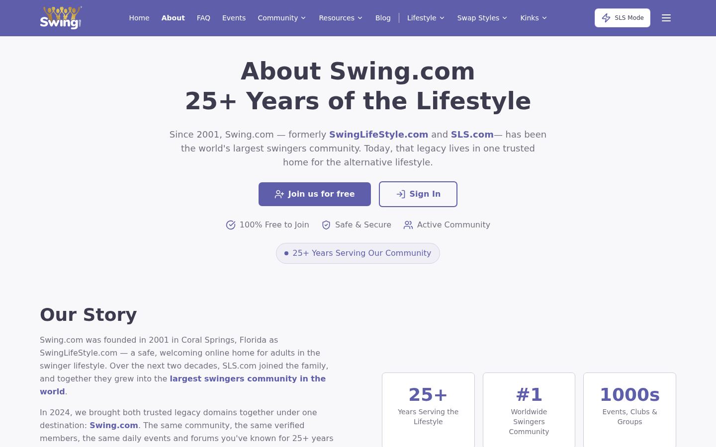 Swing.com &middot; HOMEPAGE_SCREENSHOT