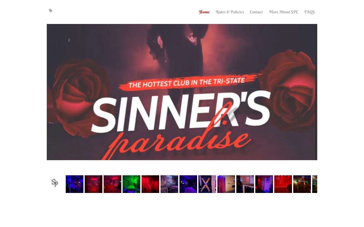 Sinnersparadise &middot; HOMEPAGE_SCREENSHOT
