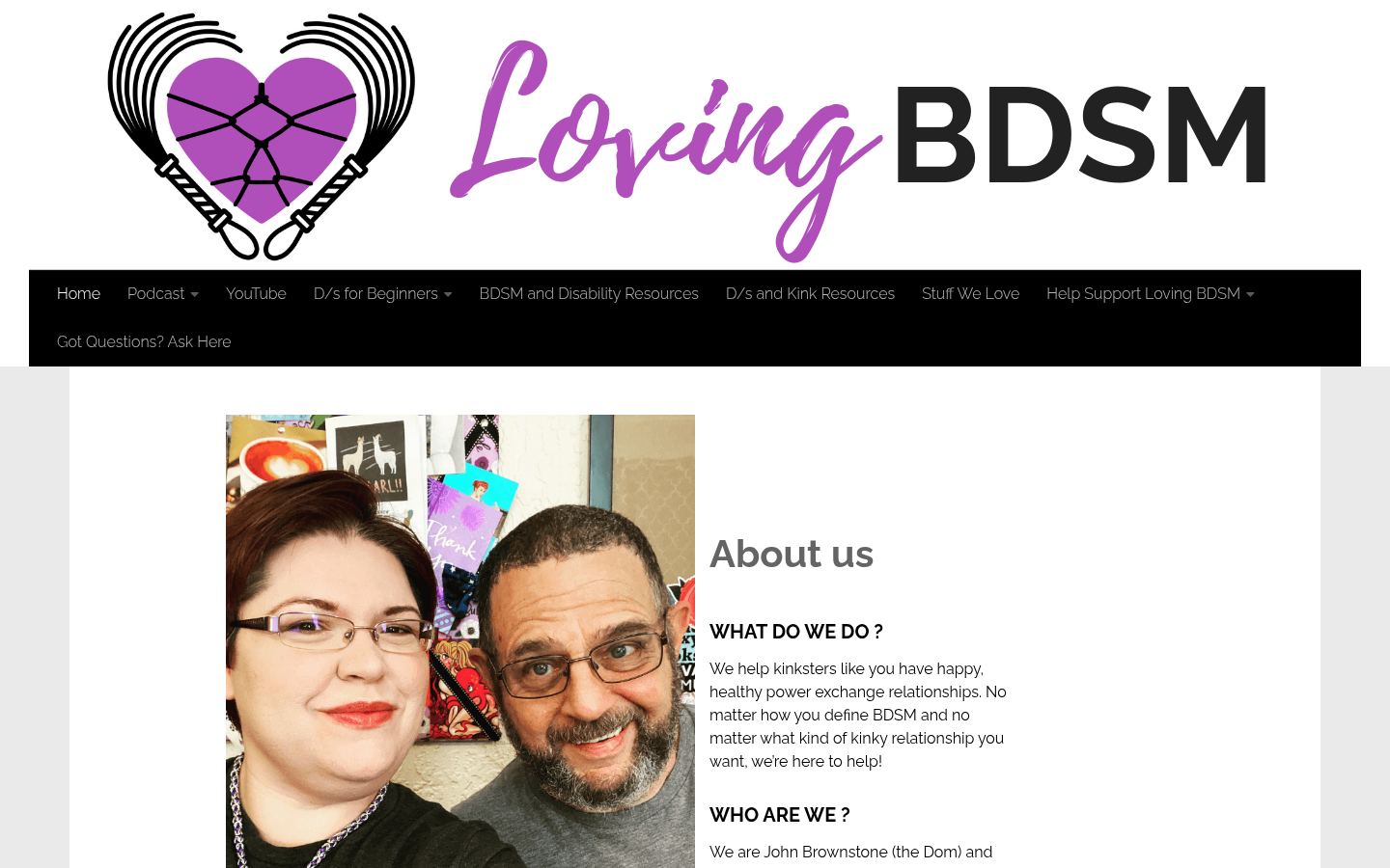 Loving BDSM &middot; HOMEPAGE_SCREENSHOT