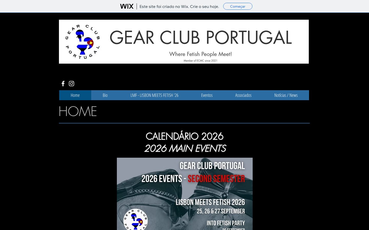 Gear Club Portugal &middot; HOMEPAGE_SCREENSHOT