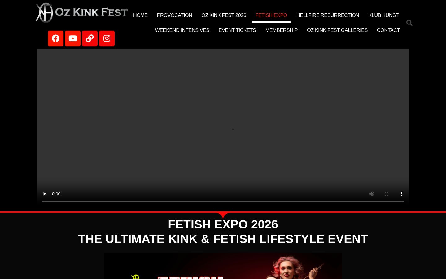 Fetish Expo &middot; HOMEPAGE_SCREENSHOT