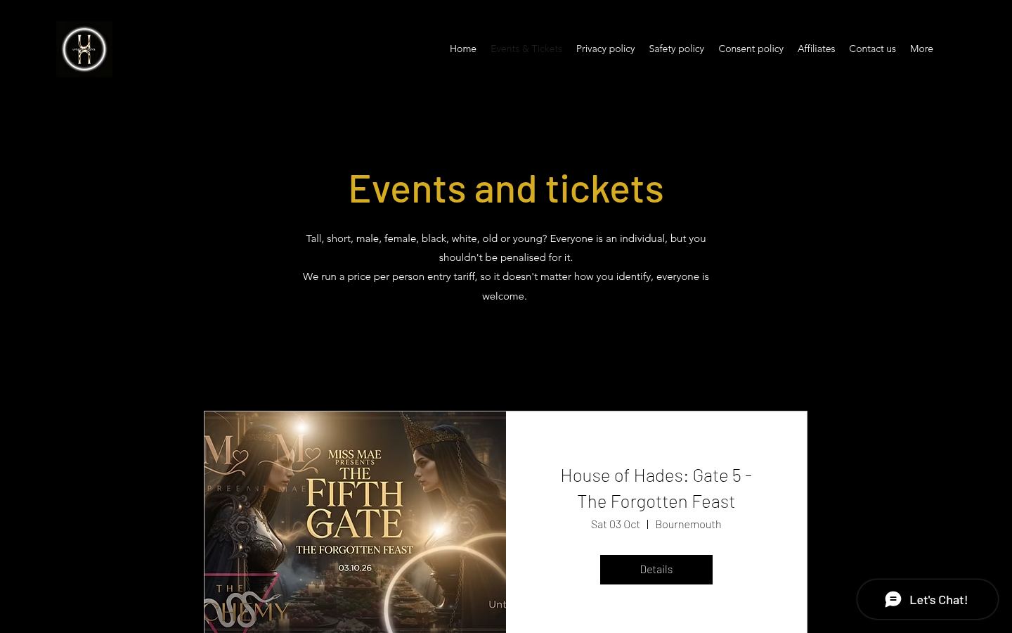 Untamed Nights &middot; HOMEPAGE_SCREENSHOT