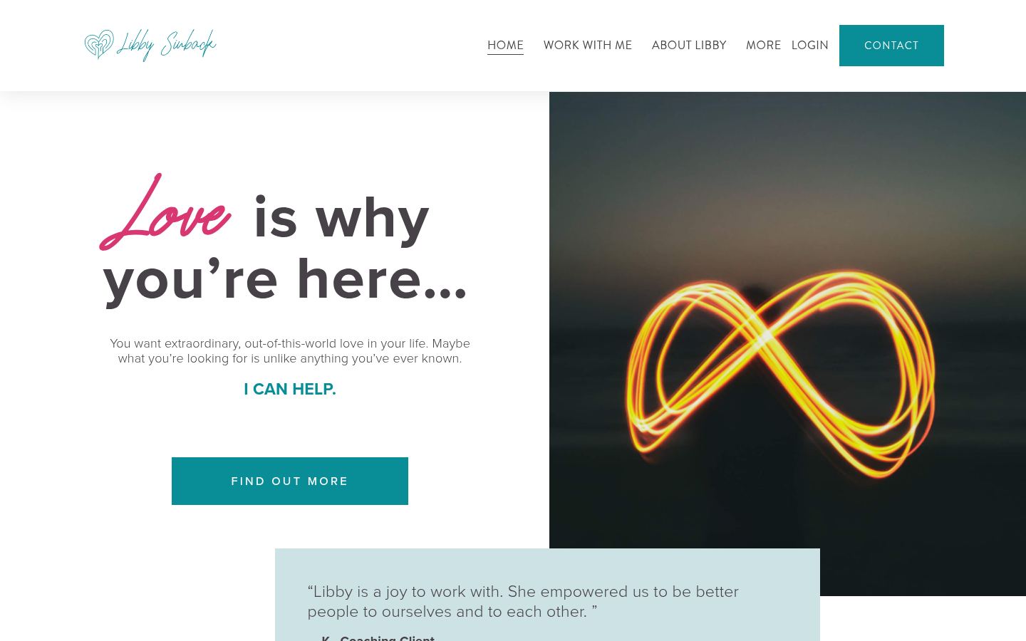 Libby Sinback · HOMEPAGE_SCREENSHOT