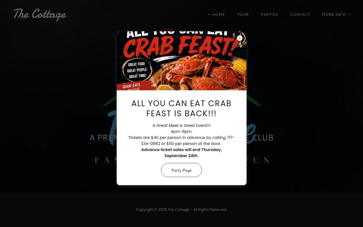 The Cottage &middot; HOMEPAGE_SCREENSHOT