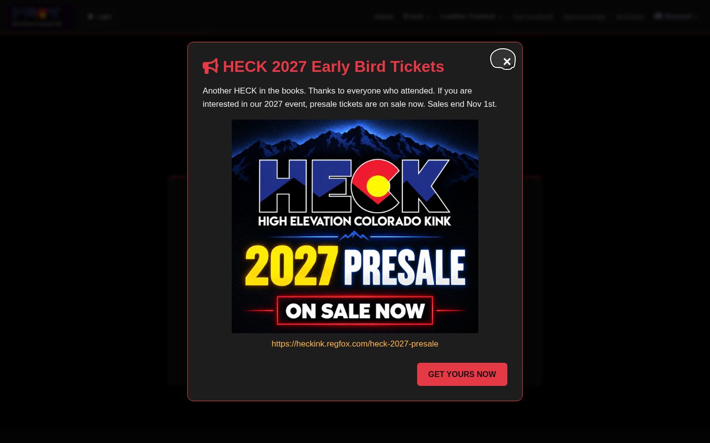 High Elevation Colorado Kink &middot; HOMEPAGE_SCREENSHOT