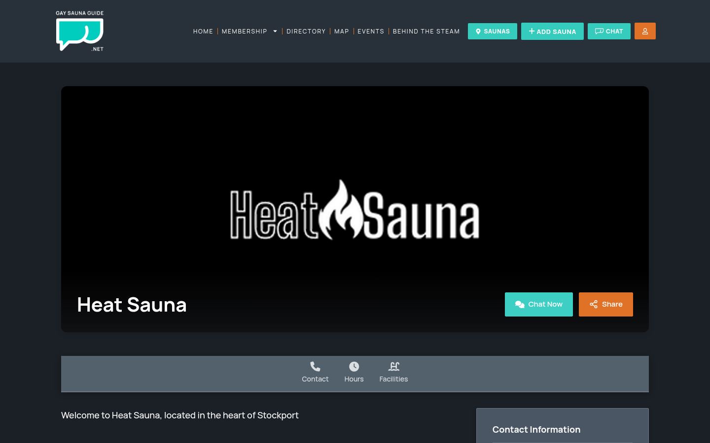 Heat Sauna &middot; HOMEPAGE_SCREENSHOT