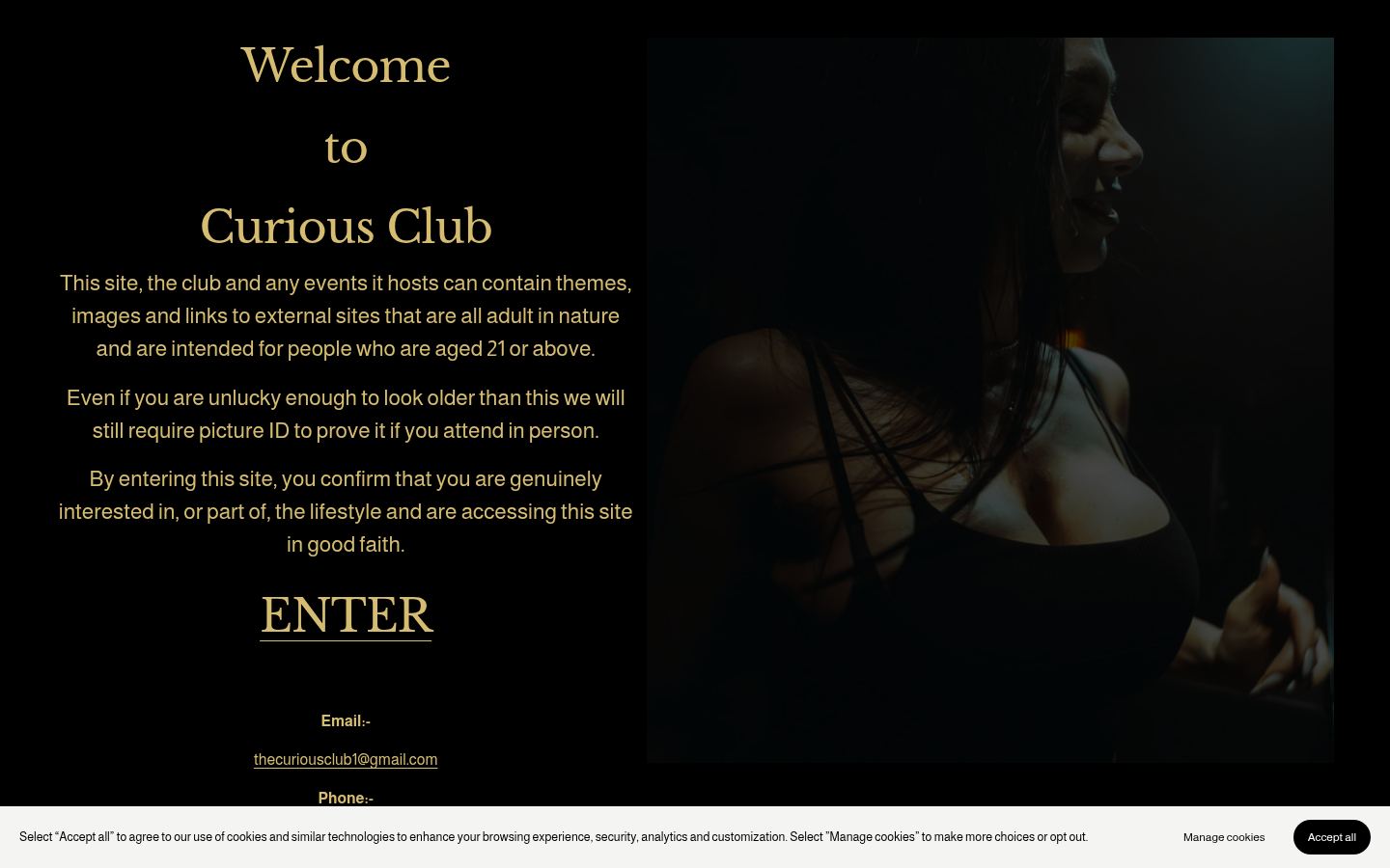 Curious &middot; HOMEPAGE_SCREENSHOT